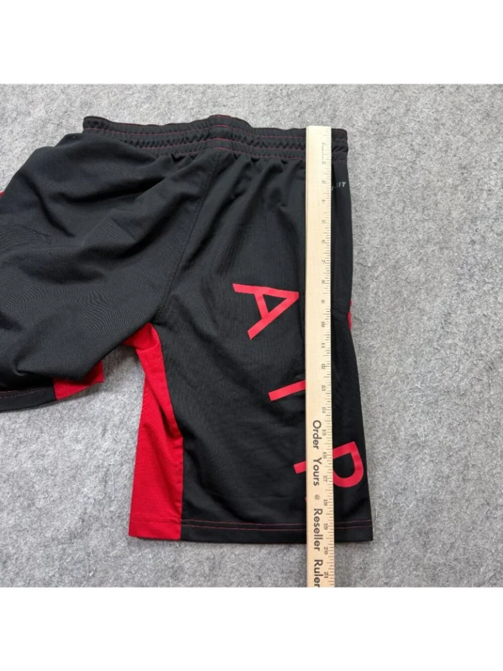 Jordan Basketball Shorts Men S Red Black Colorblock 10